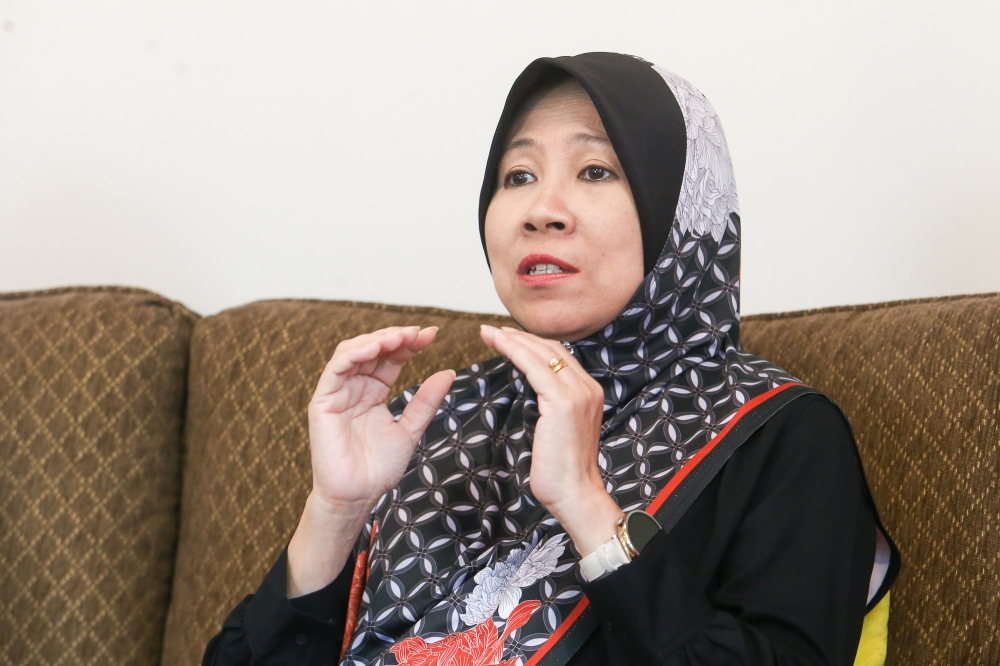 YSD chief executive officer Dr Hjh Yatela Zainal Abidin said the Program SINAR YSD takes a two-pronged approach: providing a safe space for vulnerable pregnant girls and a stable, loving family for their newborns. — Picture by Choo Choy May