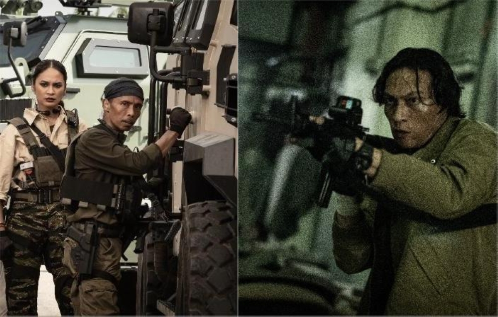 Behind-the-scenes images from ‘Hunter Eleven: The Awaken’, which is set to reshape the local action film landscape. — Picture courtesy of GSC Movies