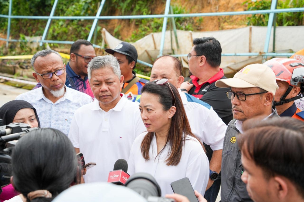 Hannah Yeoh: Urgent interventions underway after TTDI retaining wall collapse