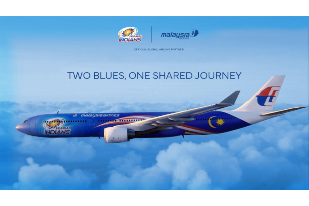 Malaysia Airlines rolls out Mumbai Indians-themed jet, taking IPL side’s colours global
