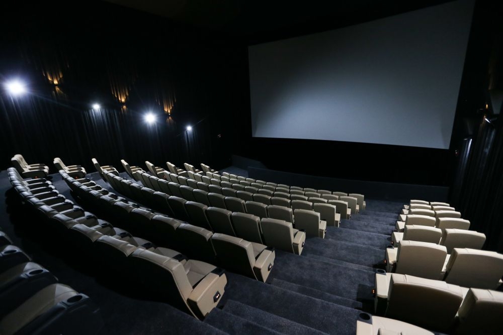 An undated file photograph shows seats in a cineplex hall. — Picture by Ahmad Zamzahuri