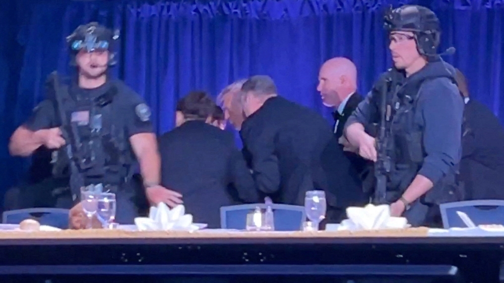 ‘Quite an evening in D.C.’ — Trump praises Secret Service after correspondents’ dinner shooting scare