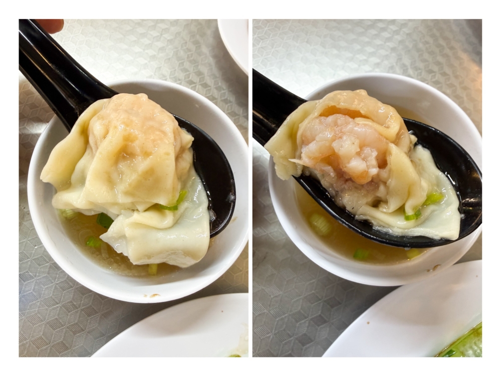 ‘Wontons’ are superb with whole prawns and minced pork. — Pictures by Lee Khang Yi
