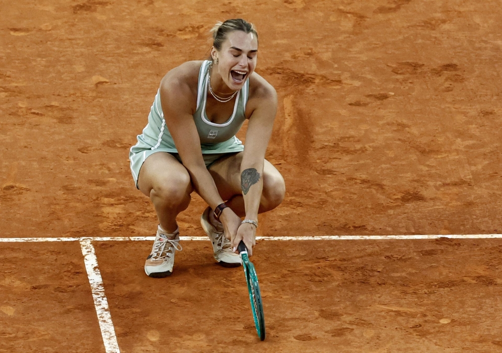 Baptiste kalahkan Sabalenka, selamatkan enam mata perlawanan