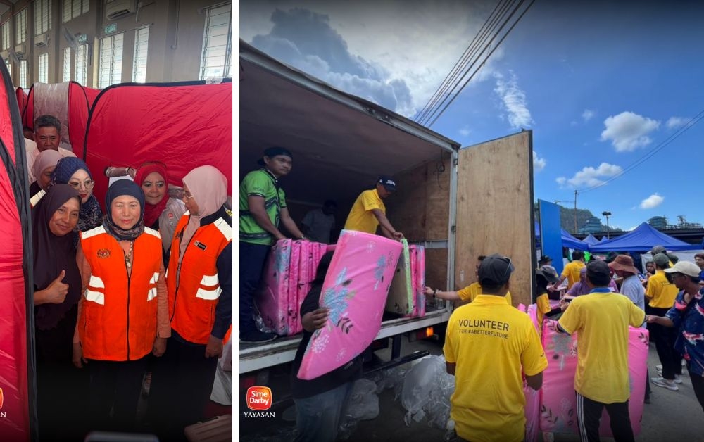 Yayasan Sime Darby delivers RM270,000 in relief to 1,000 families displaced by Sandakan fire