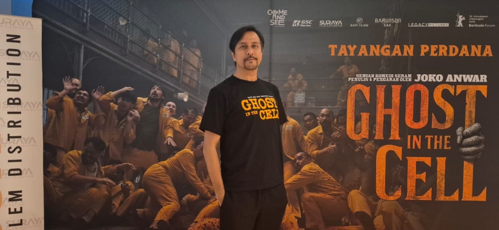 ‘Ghost in the Cell’ marks the sixth Joko Anwar’s project that involves local actor and director Bront Palarae. — Picture by Arif Zikri