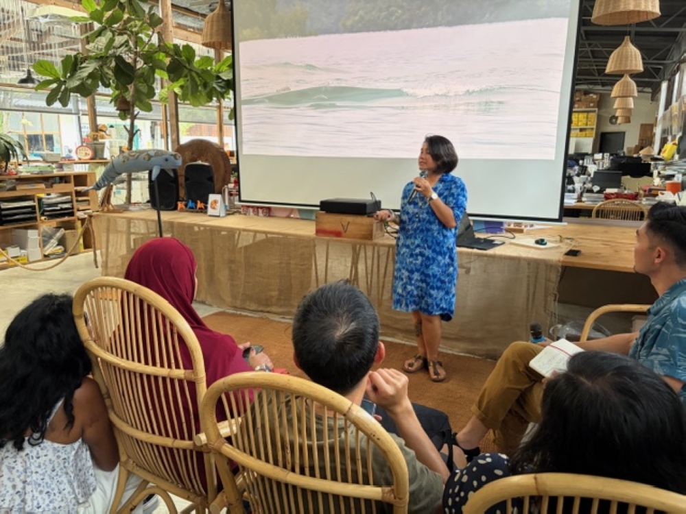 A talk on ‘The Fins Among Us - Why Co-Existence With Marine Mammals Matters’ by Louisa Ponnampalam from MareCet.