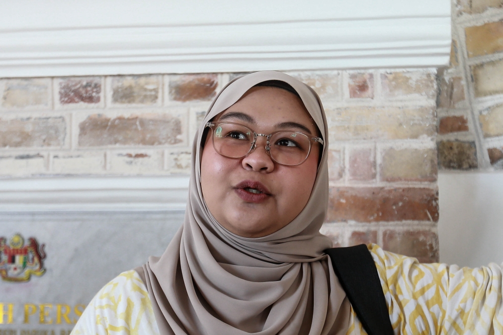 Think City senior associate in heritage and conservation A’ishah Anam. — Picture by Sayuti Zainudin