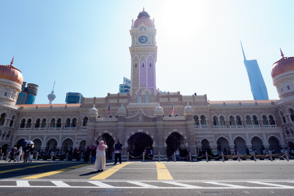Installed in 1897, the clock has rung punctually for more than a century, stopping only once after it was hit during a Japanese air raid in 1941. — Picture by Sayuti Zainudin