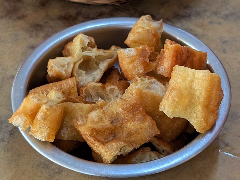 Don’t miss out on the crispy ‘yau char kwai’. — Picture by Ethan Lau