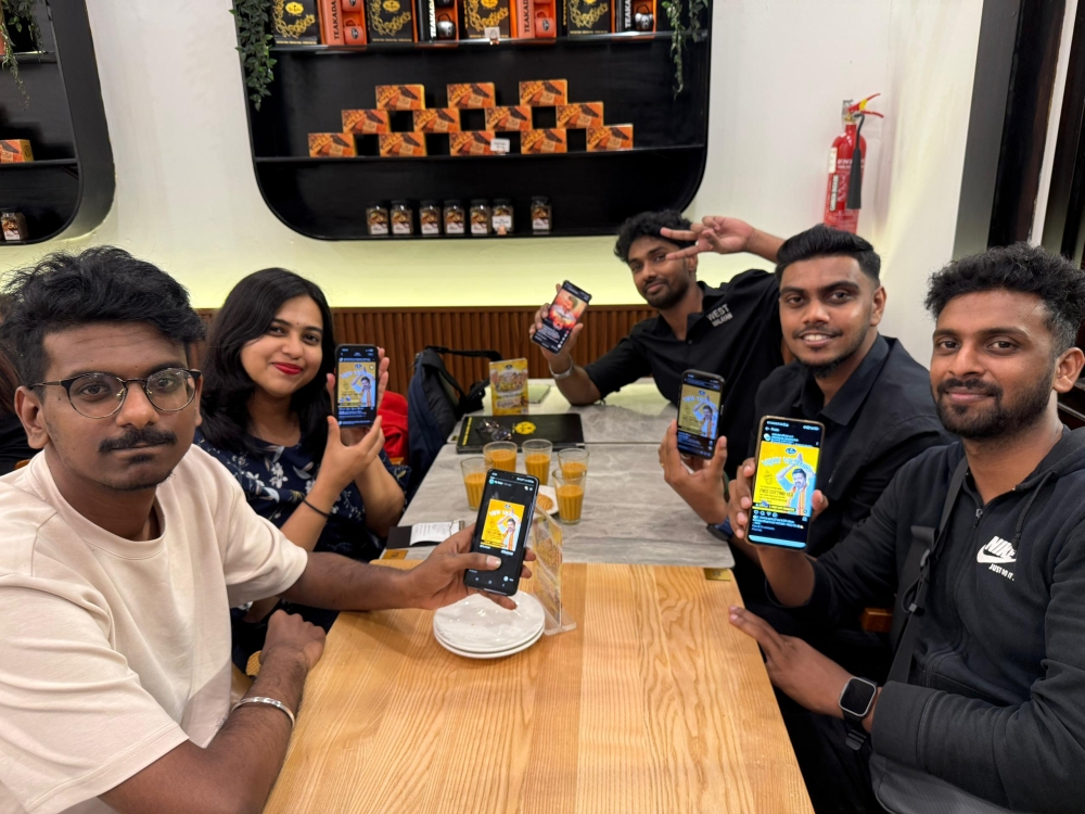 Tea Kadai served nearly 300 free tea for customers to celebrate Vijay’s triumph in the recent Tamil Nadu state elections. — Picture courtesy of Tea Kadai