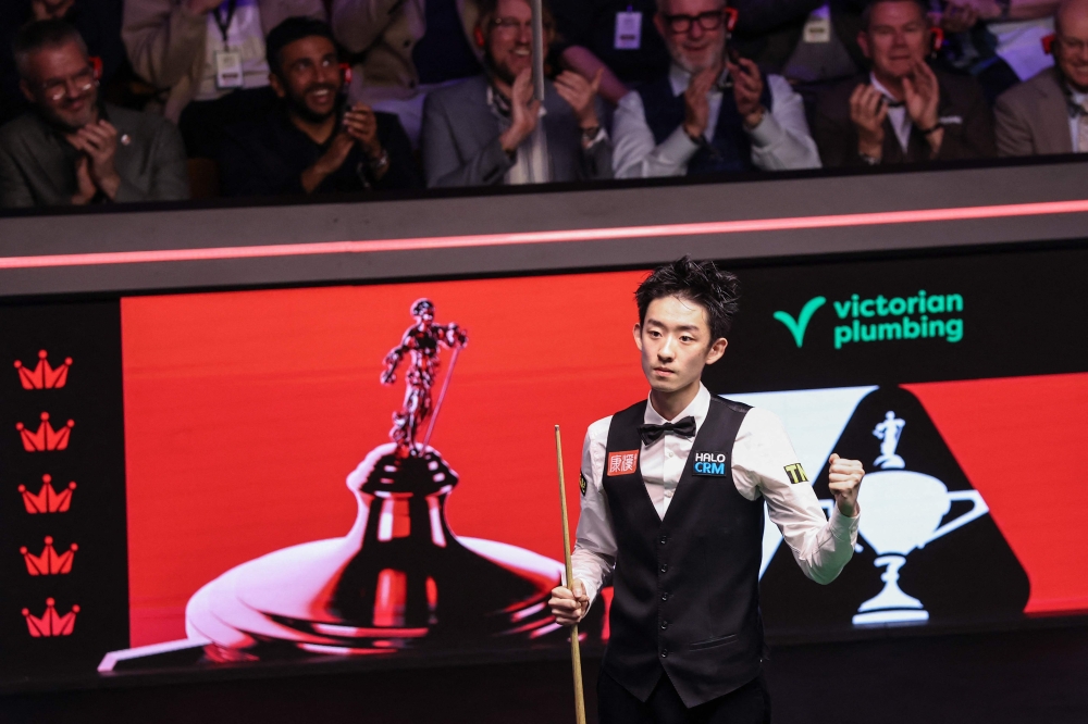 China’s Wu Yize wins World Snooker Championship, credits parents for support