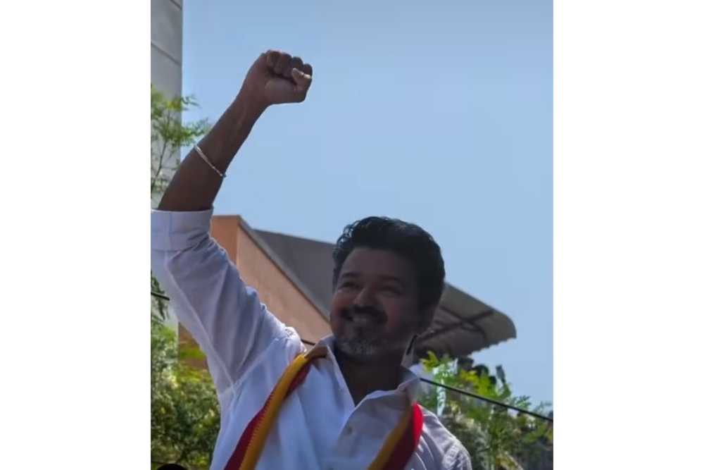 According to the author, the Vijay wave was far bigger than any celebrity. Vijay ignited anti-establishment anger, captured a generation impatient for change, and turned decades of cinematic influence, fan devotion, and emotional connection into a political force that reshaped Tamil Nadu. — Screengrab from social media 
