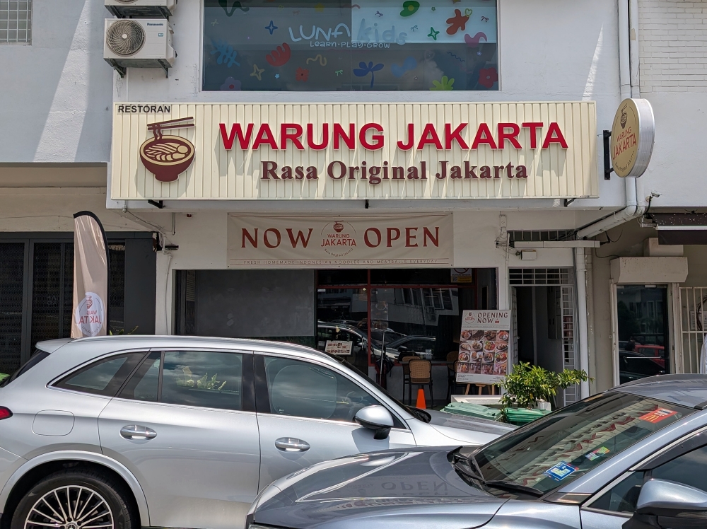 Warung Jakarta has taken over a space previously held by a cafe. — Picture by Ethan Lau