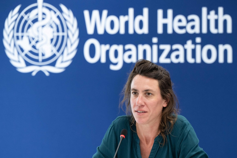 World Health Organization Technical Lead for Viral haemorrhagic fevers team Anais Legand speaks during a virtual press conference on the hantavirus cluster linked to a cruise ship travel at the WHO headquarters in Geneva on May 7, 2026. — AFP pic