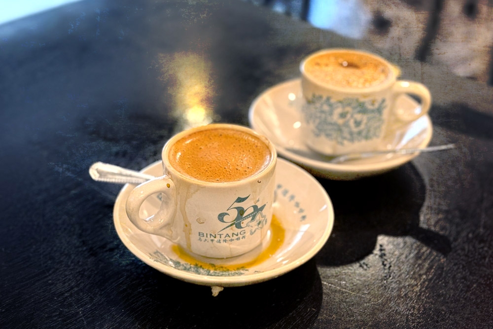 Dark yet creamy: Uncle Lai’s Signature Kopi. — Picture by CK Lim