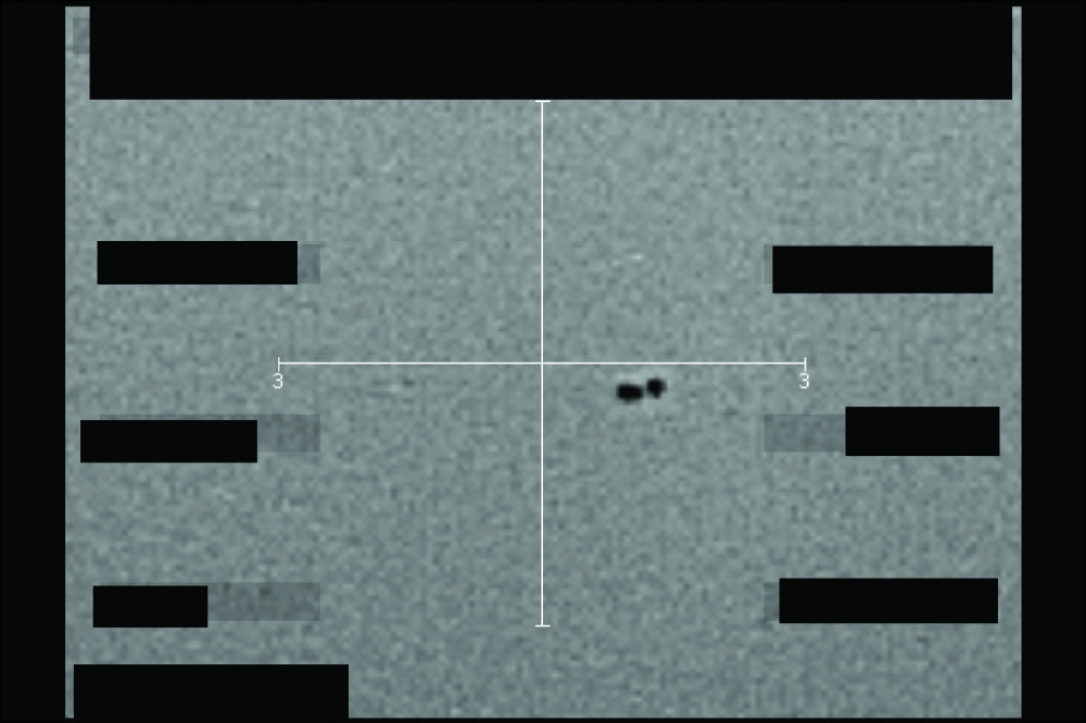 This handout image released by the US Department of Defense on May 8, 2026, shows what the Department of Defense and FBI say is an infrared still image derived from a US military system showing unidentified object(s) over the western United States in September, 2025. — AFP pic/US Department of Defense Handout