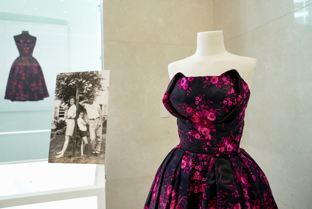 Memorabilia belonging to late model and movie star Marilyn Monroe is displayed alongside a photograph during a preview ahead of an upcoming auction in Los Angeles, California May 8, 2026. — Reuters pic