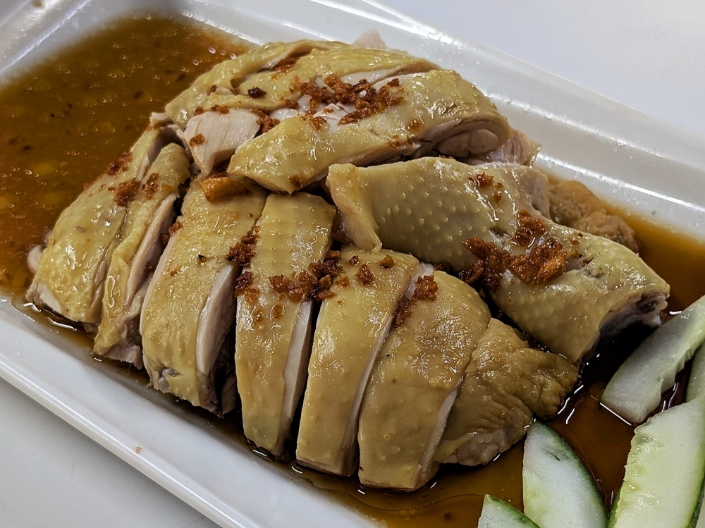 The white-cut chicken isn’t life-changing, but it’s moist where it counts. — Picture by Ethan Lau