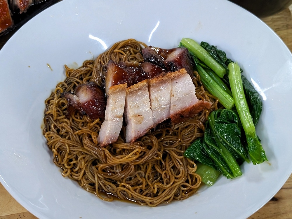 The roast pork and ‘char siu’ isn’t bad, but it’s just alright. — Picture by Ethan Lau