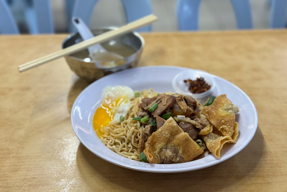 The signature ‘tai yang mian’ or ‘sun noodles’ — Picture by CK Lim
