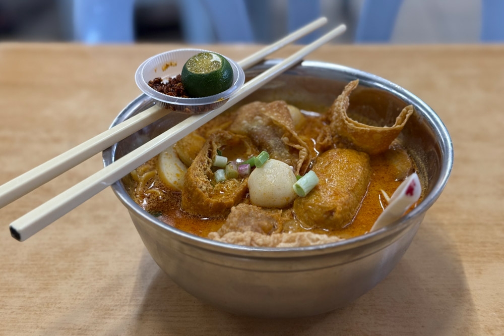 The Nyonya style curry mee — Picture by CK Lim