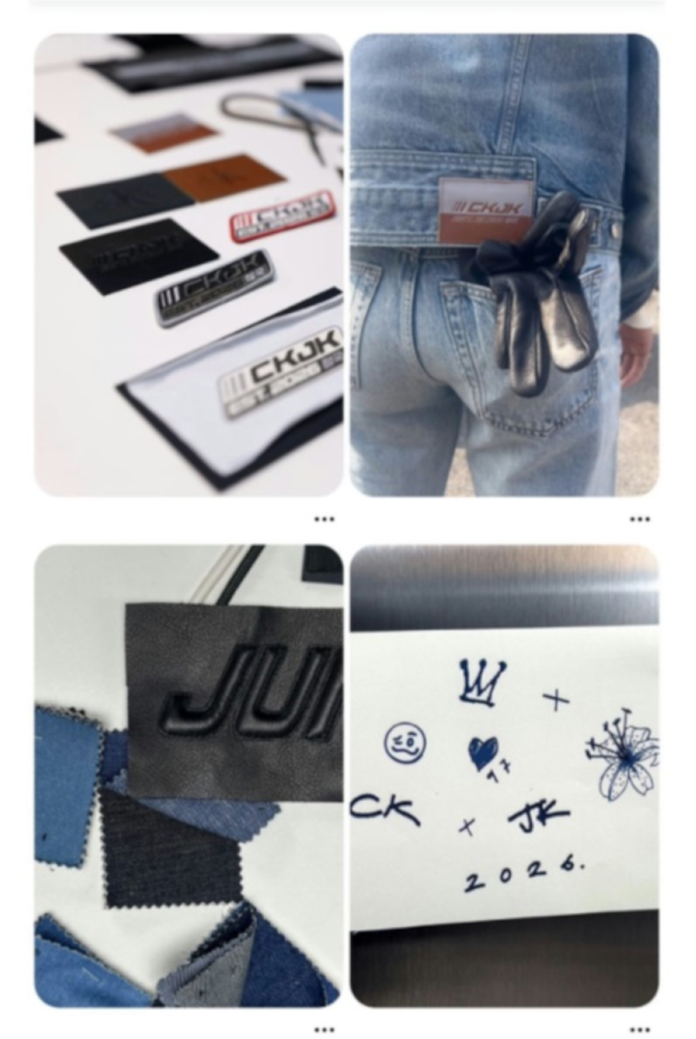 Calvin Klein recently sparked speculation after posting teaser images on its official Pinterest account showing branding labelled ‘CKJK’. — Pictures from Pinterest 