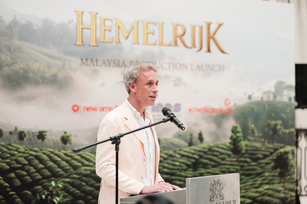 Sander Verdonk, executive producer at New Amsterdam Film Company, tells Malay Mail how ‘Hemelrijk’ is a story shaped for and by a modern generation. — Picture courtesy of Kinovisuals
