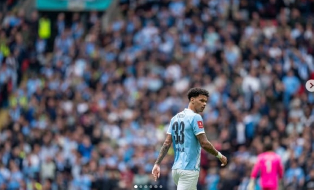 Scorer of two goals from left-back in City’s League Cup final win over Arsenal in March, Nico O’Reilly began his career as a goalscoring midfielder. — Picture from Instagram/Nico O'reilly