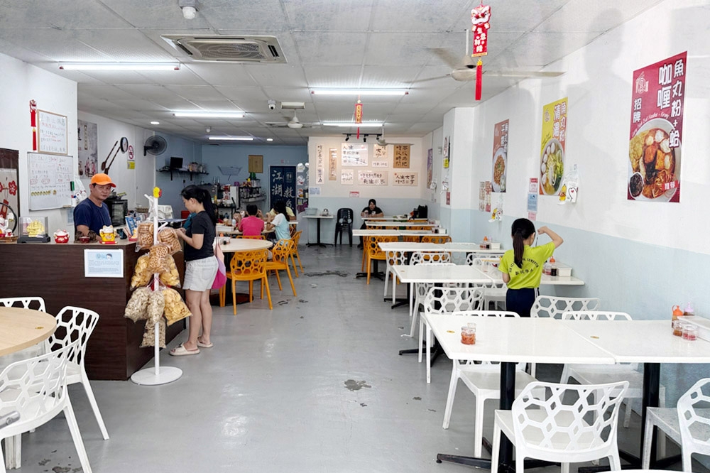 The bright, clean interior of the shop. — Pictures by CK Lim