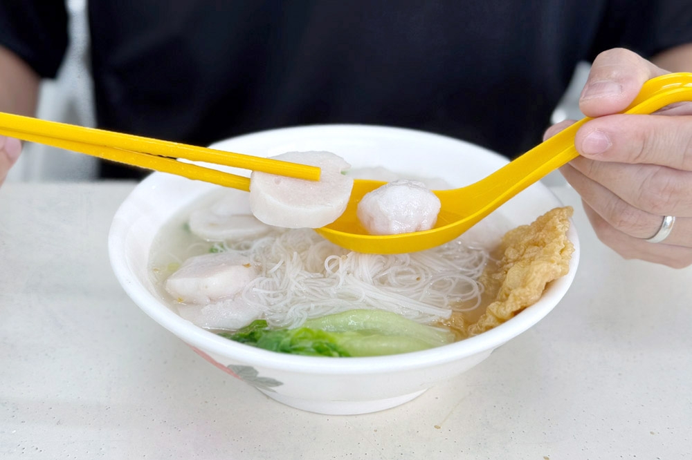 Truly, what’s more nourishing than a bowl of fish ball noodles? — Pictures by CK Lim
