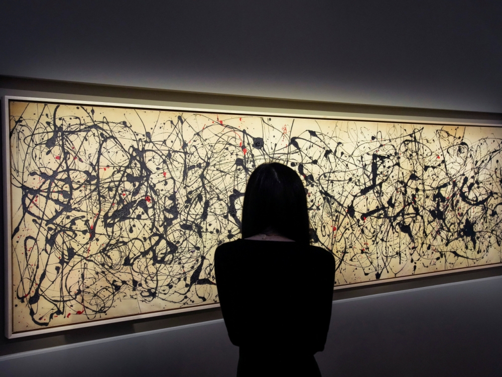Pollock masterpiece fetches US$181m in blockbuster New York auction