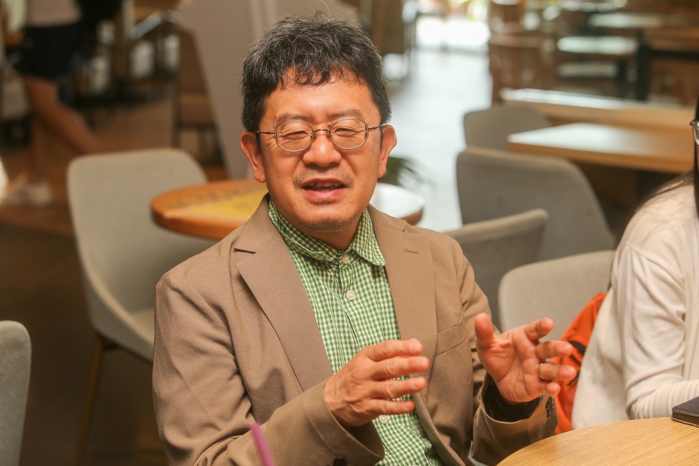 Sudoku pioneer Yoshinao Anpuku praises Malaysian players’ skills beyond number grids. — Picture by Choo Choy May 