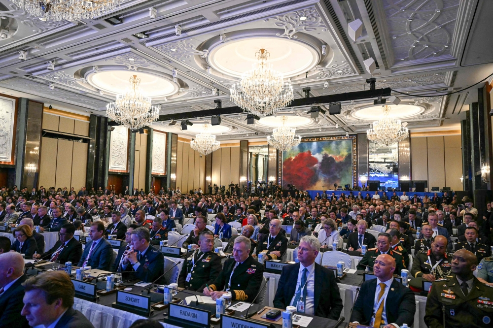 The Shangri-La Dialogue in Singapore in 2026 comes amid heightened geopolitical tensions stretching from West Asia to the Indo-Pacific, raising concerns over regional stability and economic resilience. — AFP file pic