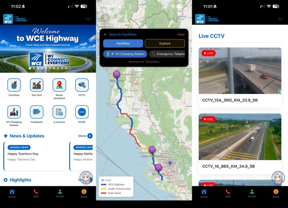 Highway hacks made easy: WCE app now helps with routes, traffic, tolls and even sightseeing