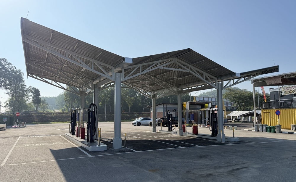 ChargEV completes Tangkak Pitstop upgrade, adding 400kW grid supply and covered charging bays