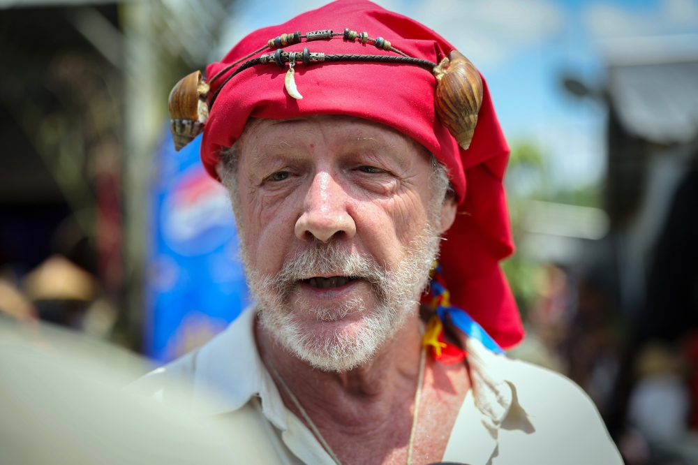 James Handfield-Jones from the United Kingdom said the allure of the Land of the Hornbills has kept him coming back to various Gawai celebrations throughout more than two decades of living in the state. — Bernama pic