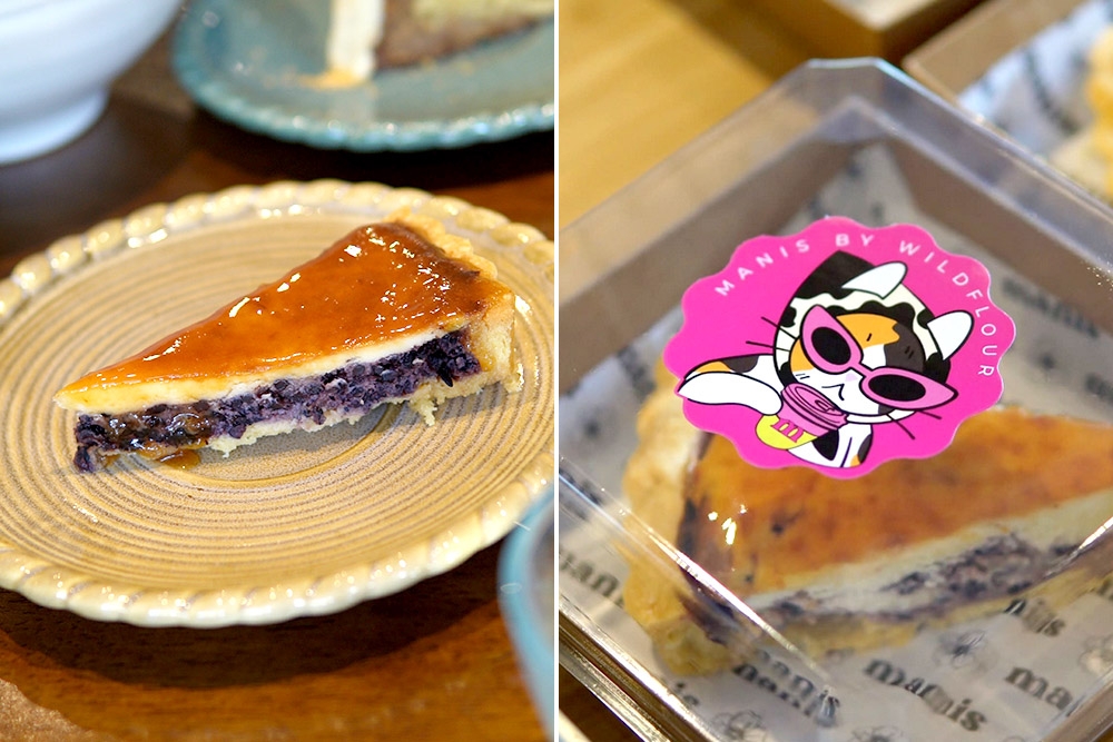 Pulut Hitam Cheese Tart. — Picture courtesy of Manis by WildFlour