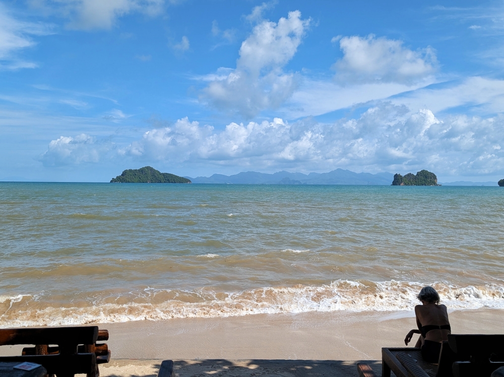 Get here early. The sun on the Andaman at mid-morning is something else entirely, even during the rainy season. — Picture by Ethan Lau