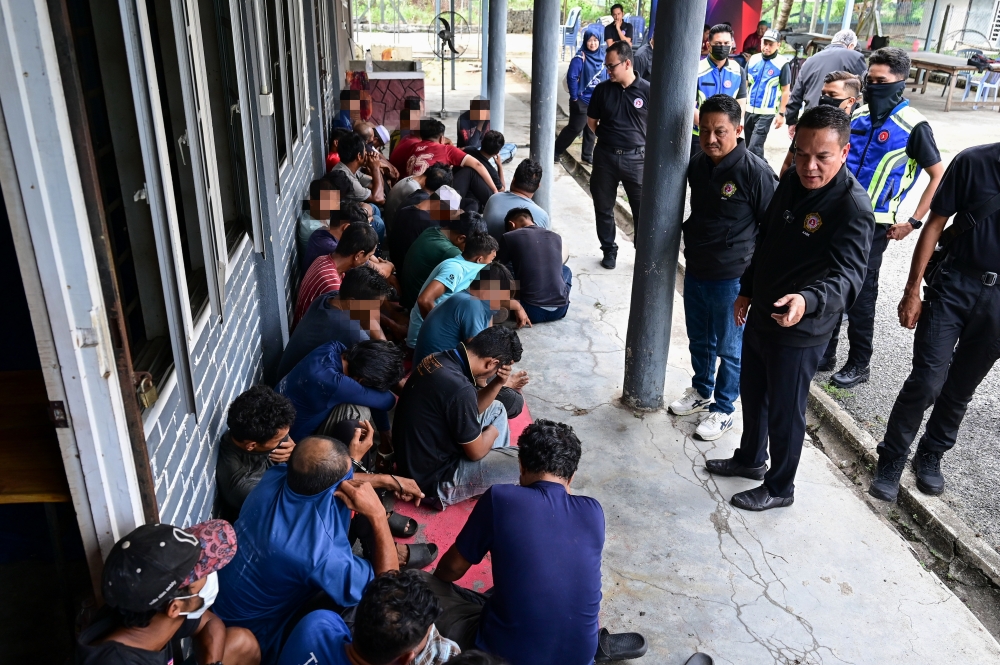 Nada raids Terengganu drug transit hub, 196 addicts detained including two civil servants
