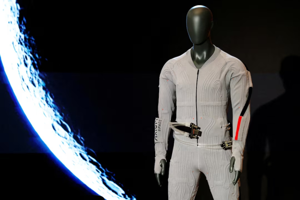 Italian fashion house Prada suits up Nasa astronauts in spac
