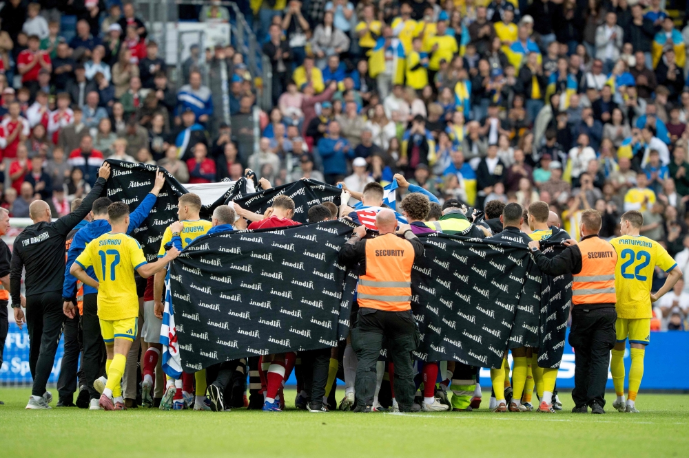 Denmark coach Riemer hails ‘beautiful unity’ after Eriksen collapse in friendly