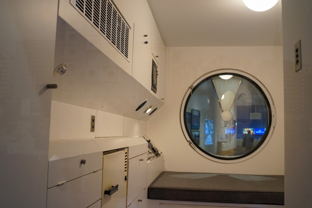 A view inside Unit A806, one of the self-contained units designed for short-term stays by people who worked in Tokyo’s urban centre while living in the suburbs. — Picture by Ida Lim 