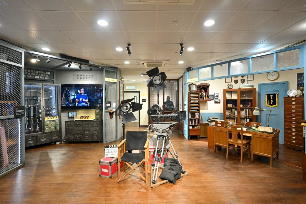 Imagine being a film director shouting 'Action' in the Old Yau Ma Tei Police Station, where Hong Kong film professionals have creatively reimagined how a police station looks like. — Picture courtesy of Hong Kong’s Cultural and Creative Industries Development Agency (CCIDA)