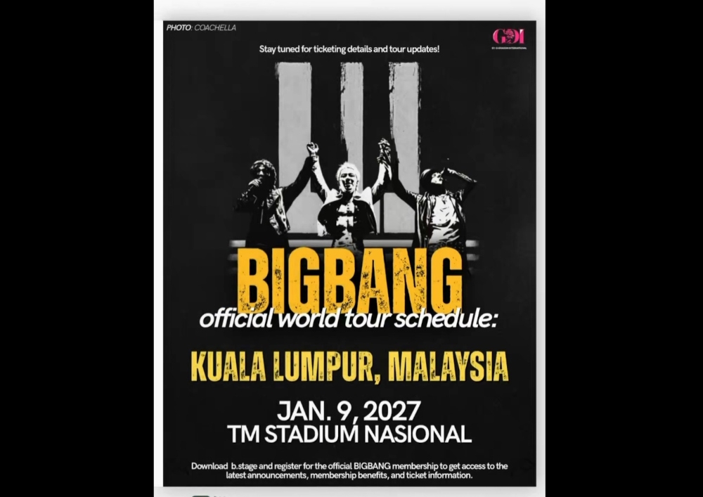 The wait is over: BIGBANG returning to KL for 2027 concert