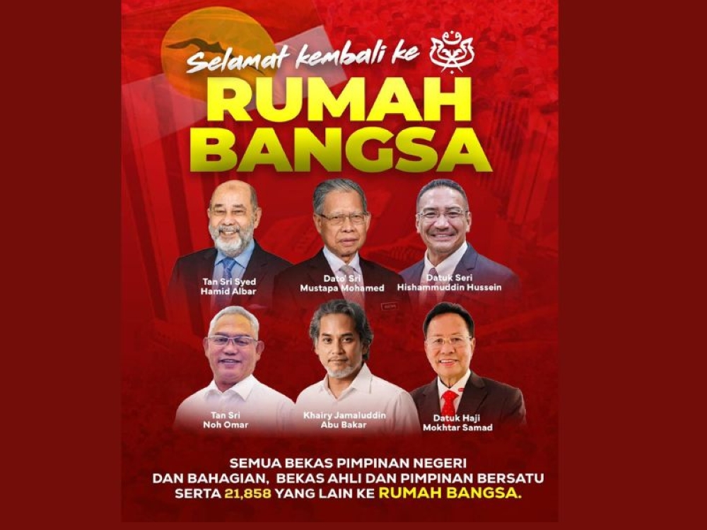 Umno sec-gen welcomes 21,858 new and returning members to ‘Rumah Bangsa’