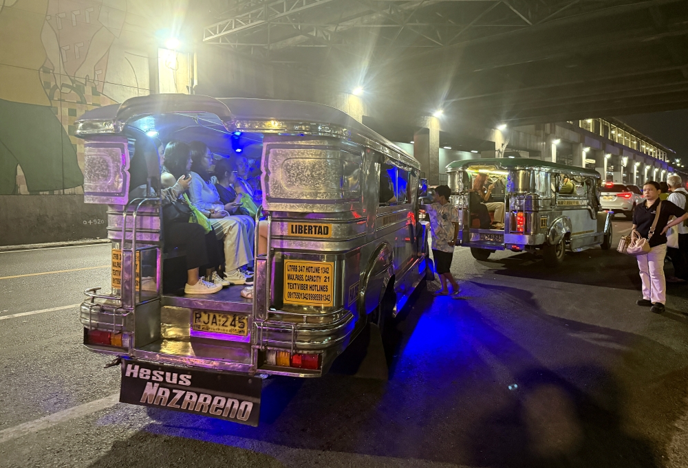 Jeepneys are a reliable form of commuting for many people in the Philippines because of their affordability and easy accessibility. — Bernama pic
