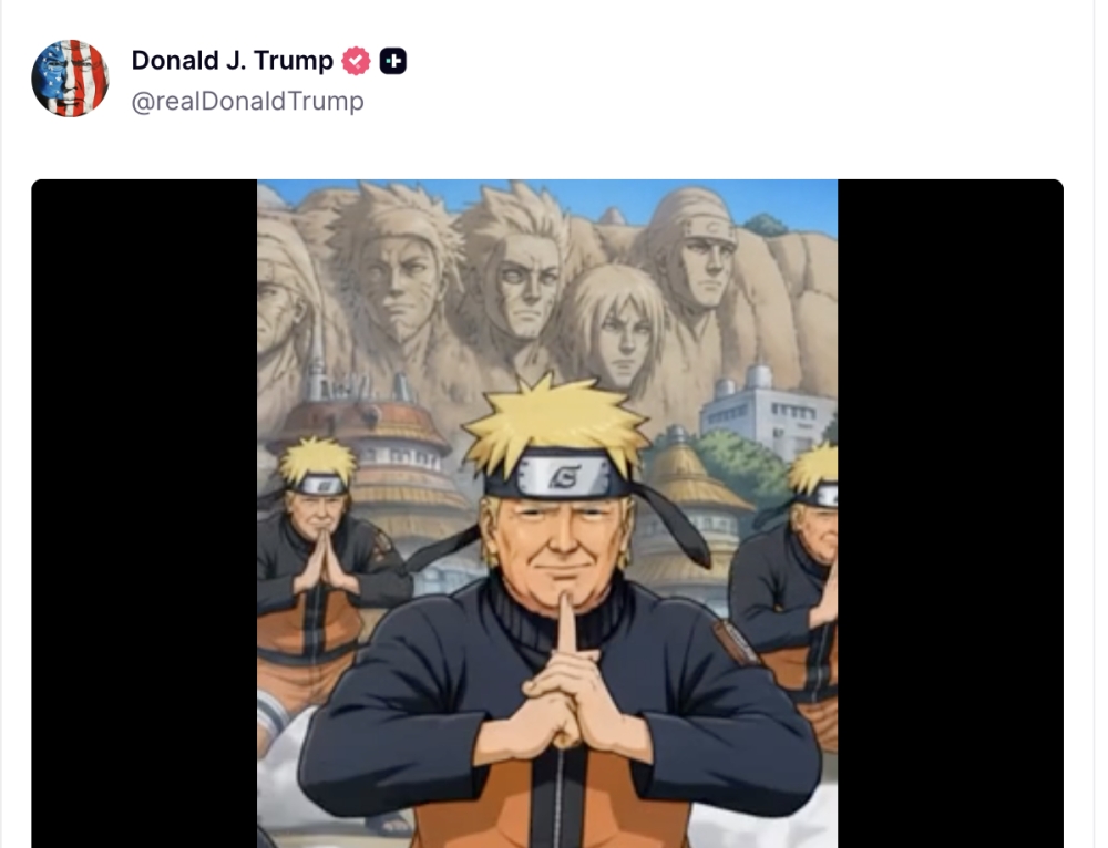 Believe it? Japan weighs in after Trump’s ‘Naruto’ video sparks backlash