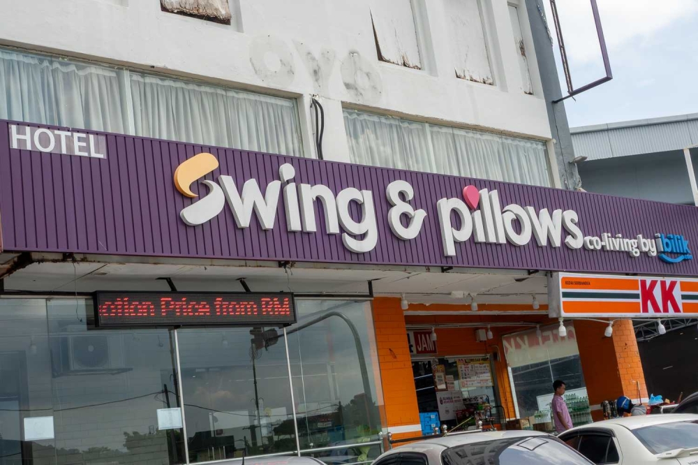 Fareez, 38, spent a year at Swing & Pillows Danau Kota paying RM1,150 a month, drawn by the absence of a rental deposit and the simplicity of all-inclusive bills. — Picture by Raymond Manuel