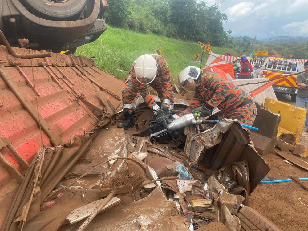 Baby girl among four killed as skidding trailer crushes Honda City on East Coast Expressway